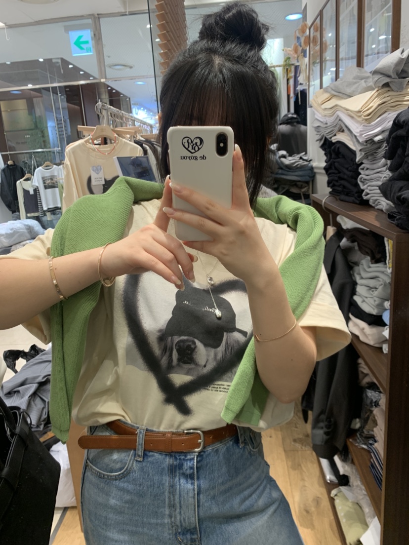 DE GO YOU韓國代購女裝新款真品人氣職業時尚26春夏T恤DE GO YOUT恤