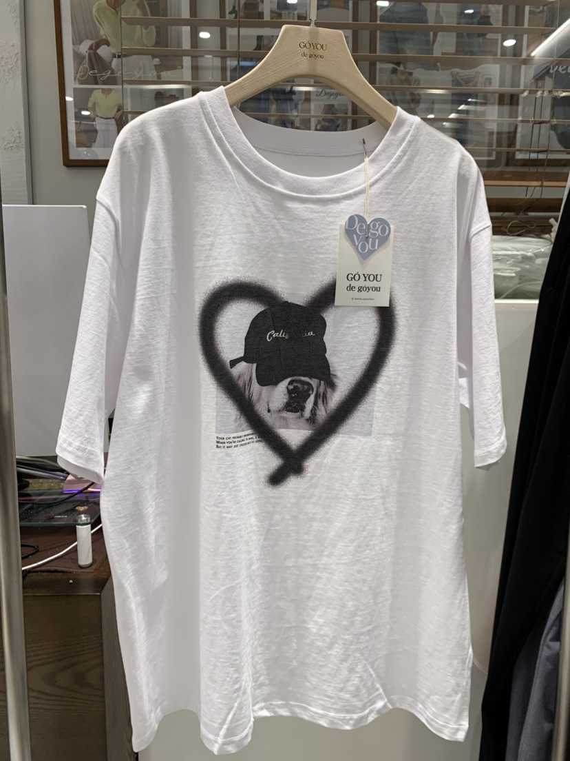 DE GO YOU韓國代購女裝新款真品人氣職業時尚26春夏T恤DE GO YOUT恤圖色2