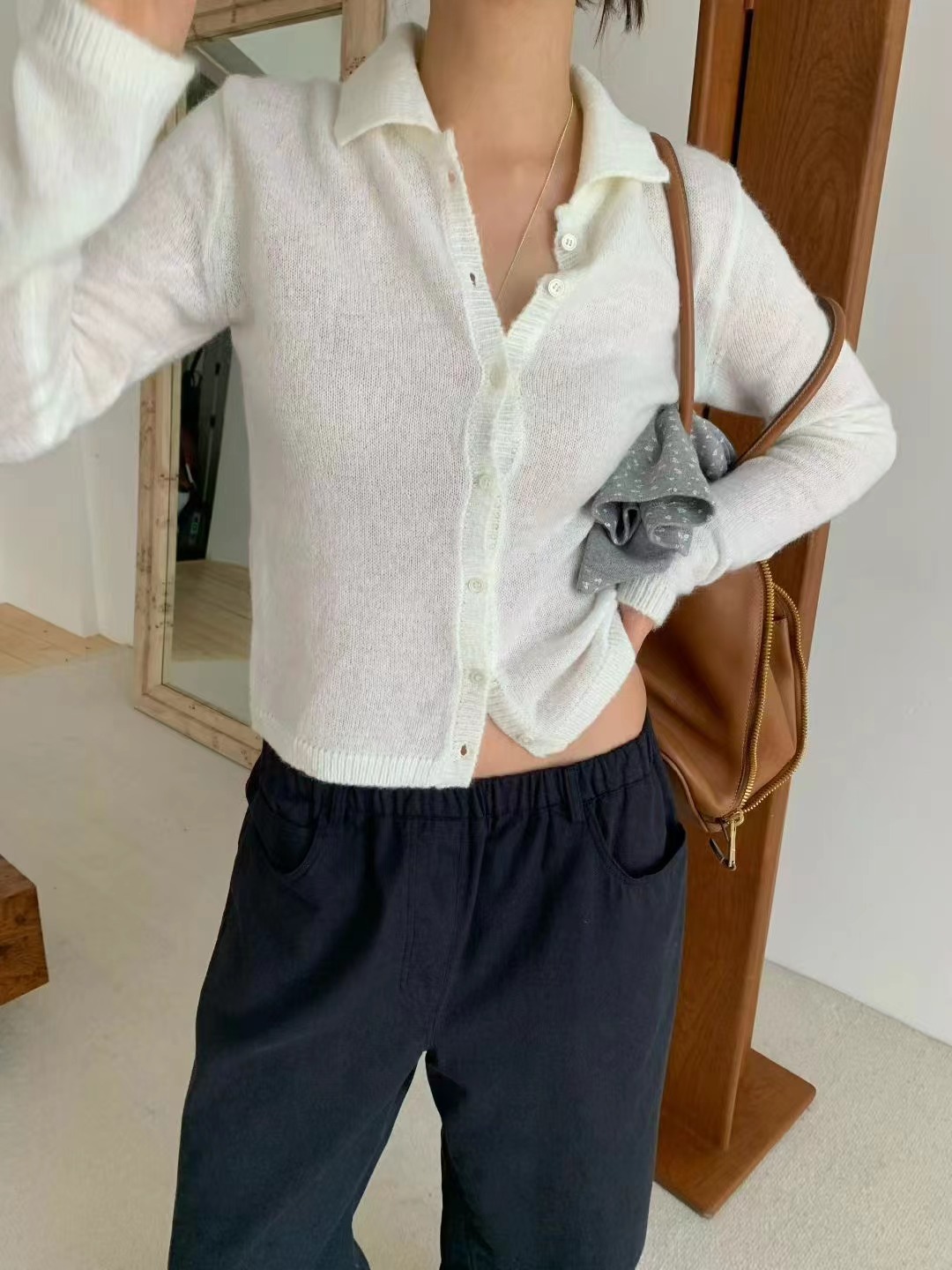 WELL ROW-T/WEARRAW東大門直郵女裝新款職業真品針織衫WELL ROW-T/WEARRAW針織衫圖色1