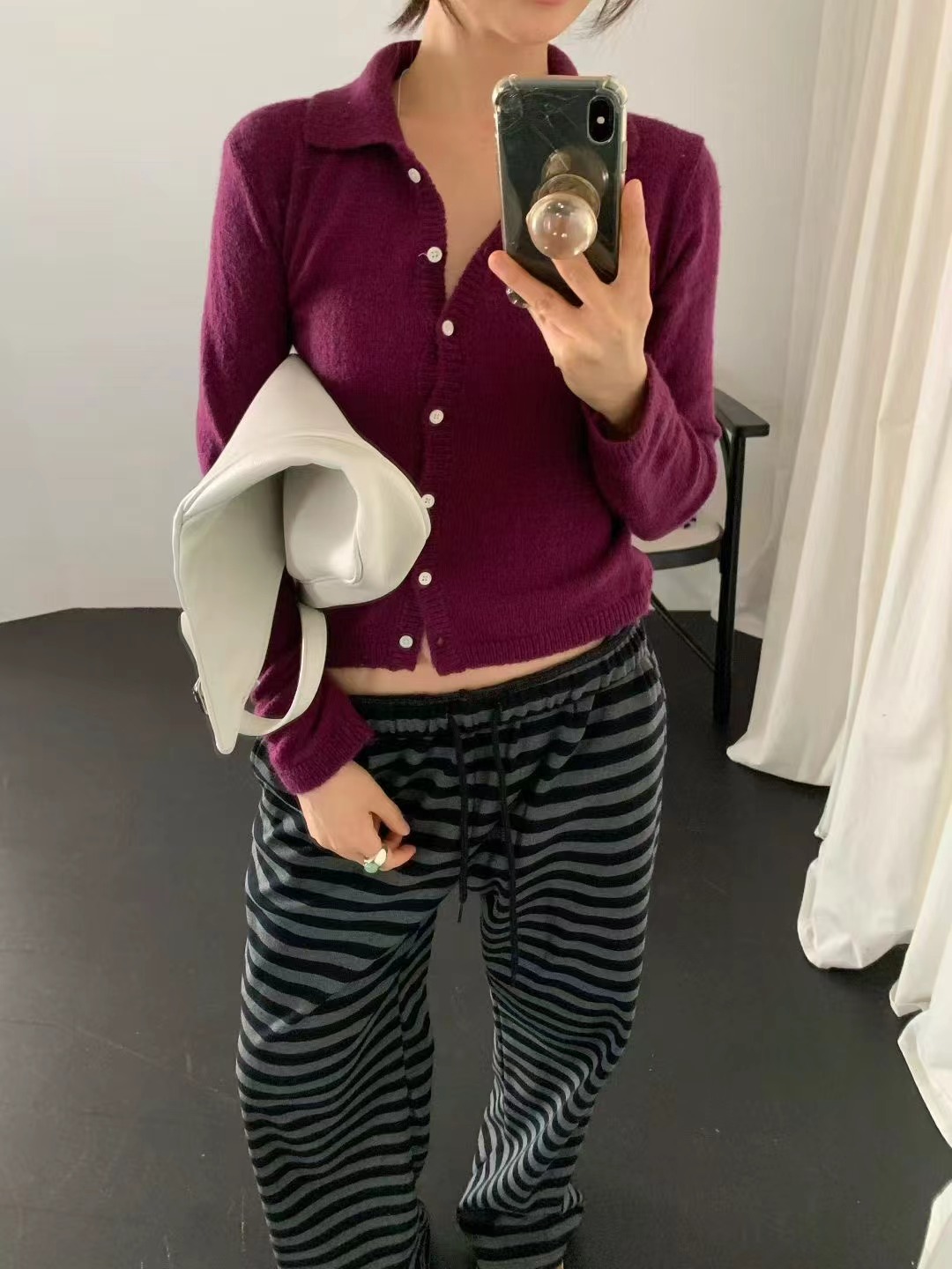 WELL ROW-T/WEARRAW東大門直郵女裝新款職業真品針織衫WELL ROW-T/WEARRAW針織衫圖色3