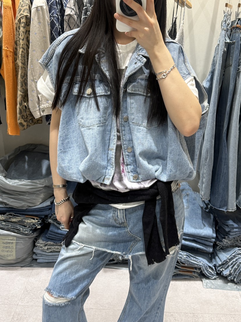 SHIRRING韓國代購女士新款人氣推薦真品26春夏職業時尚馬甲SHIRRING馬甲