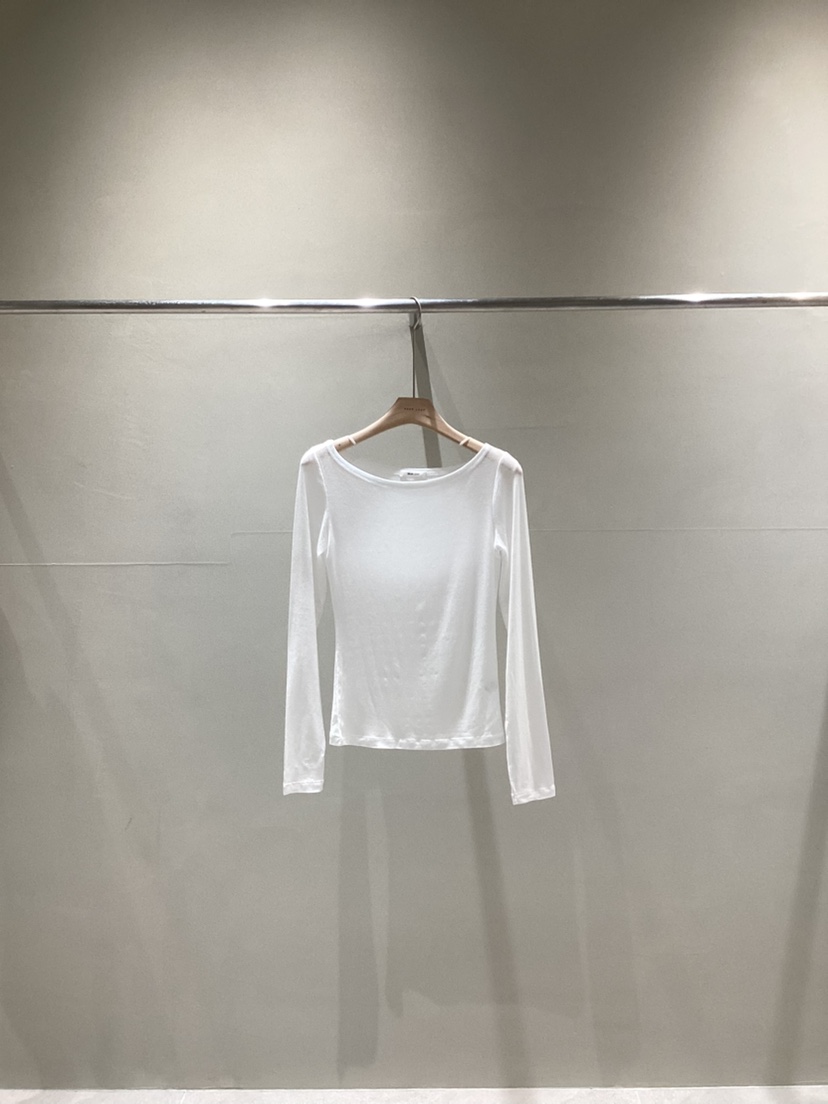 NEAR LEAP-P東大門直郵女士新款人氣推薦真品長袖T恤天絲NEAR LEAP/The N:L長袖T恤圖色1