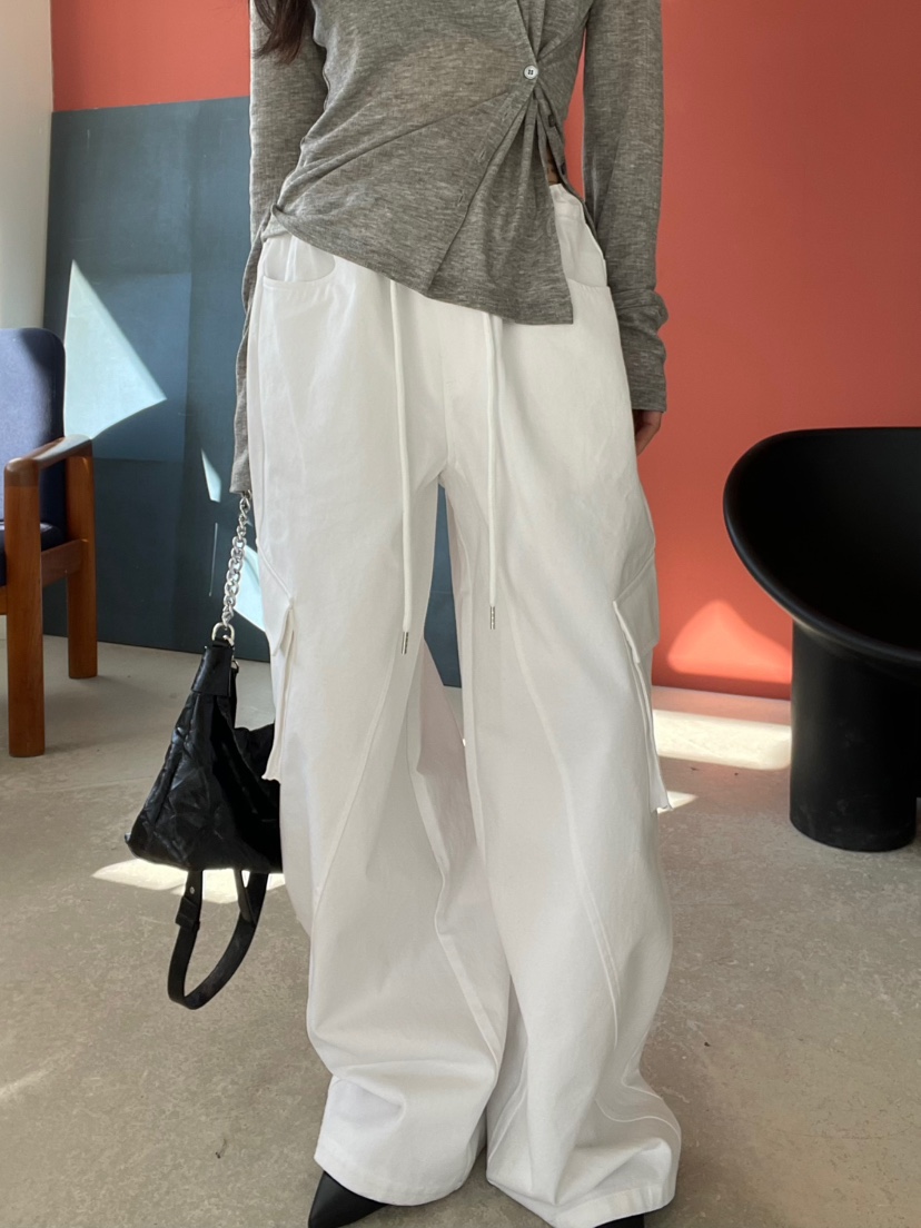 REIZ韓國代購女裝新款時尚真品休閑職業26春夏人氣休閑褲REIZ休閑褲