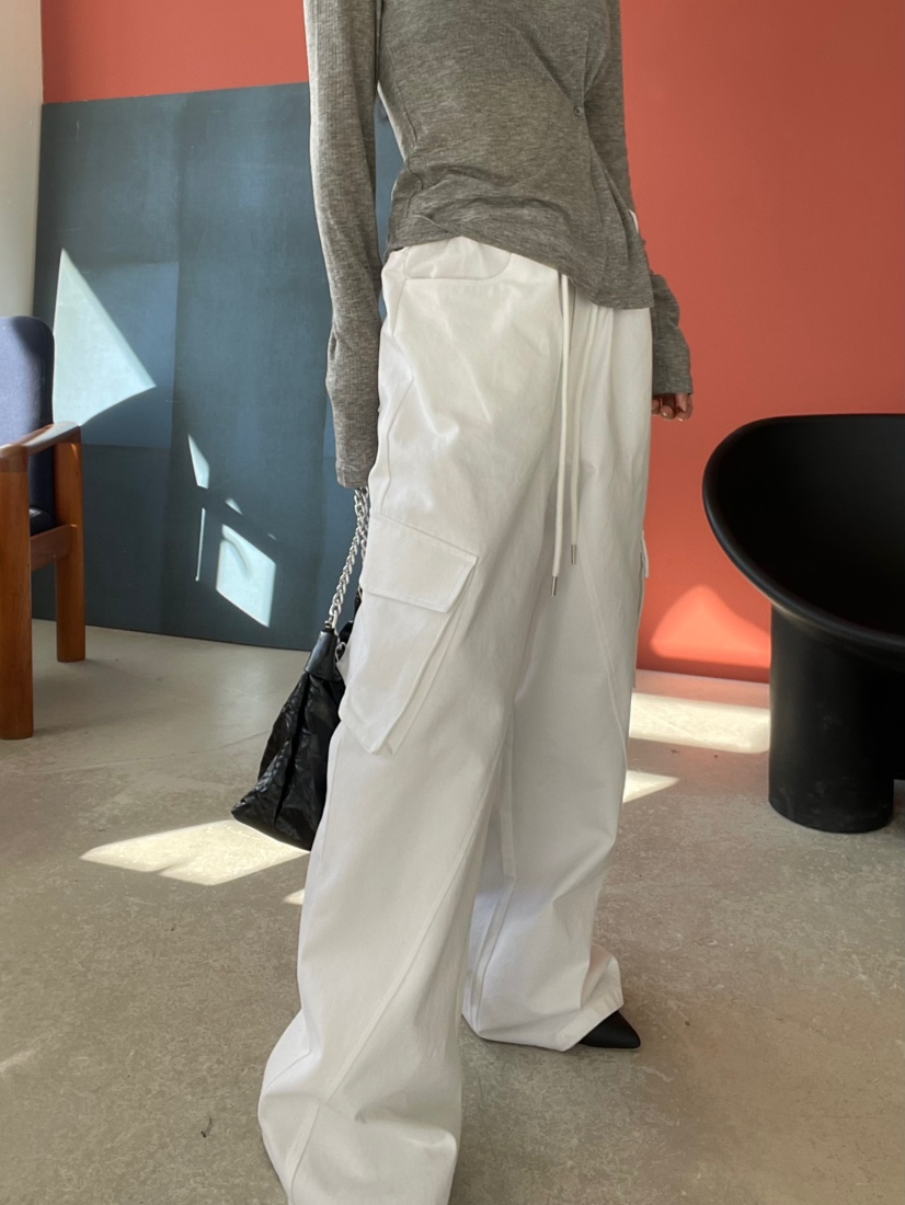 REIZ韓國代購女裝新款時尚真品休閑職業26春夏人氣休閑褲REIZ休閑褲