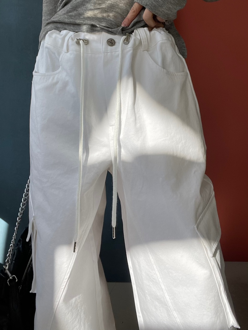 REIZ韓國代購女裝新款時尚真品休閑職業26春夏人氣休閑褲REIZ休閑褲