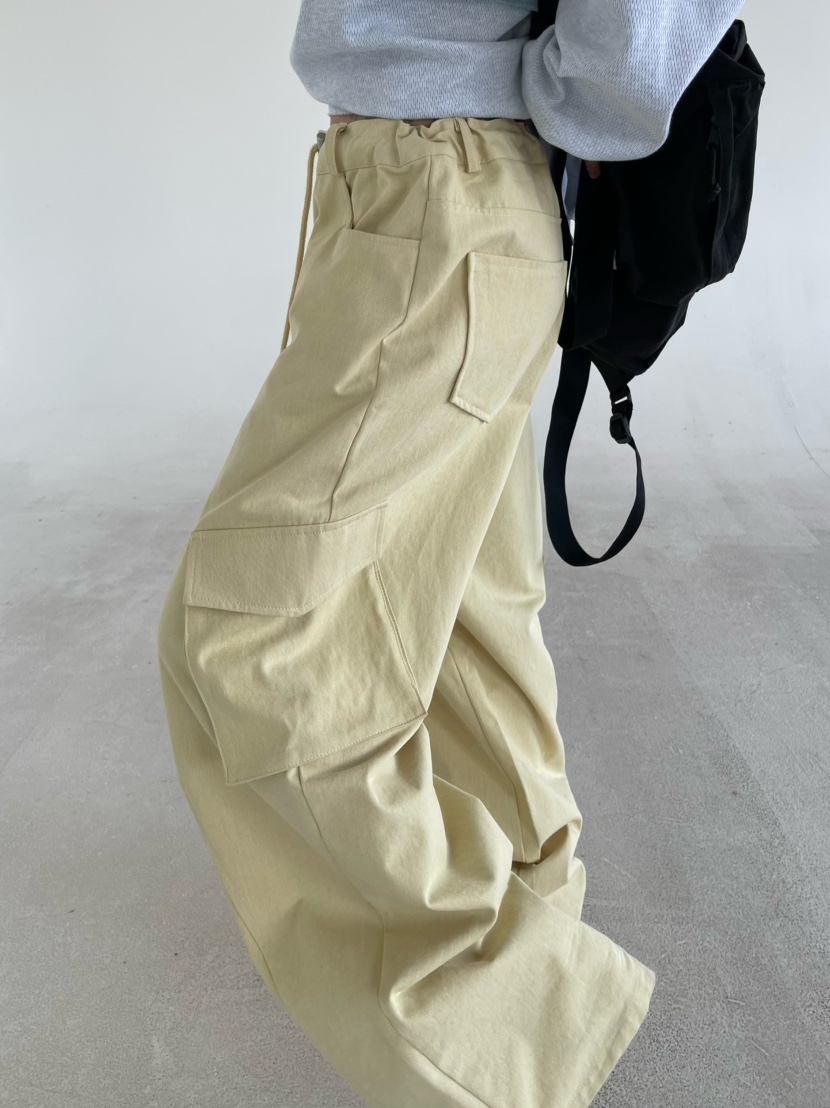 REIZ韓國代購女裝新款時尚真品休閑職業26春夏人氣休閑褲REIZ休閑褲