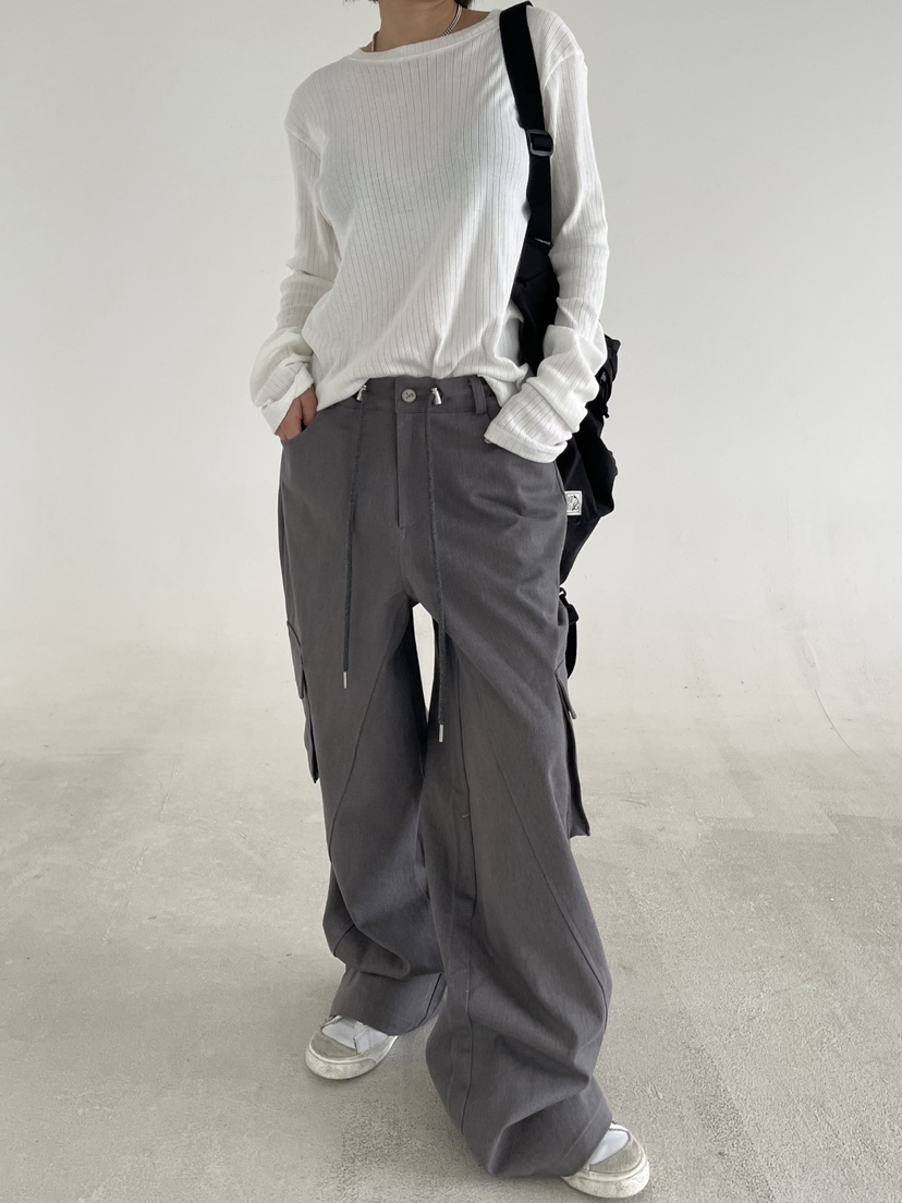 REIZ韓國代購女裝新款時尚真品休閑職業26春夏人氣休閑褲REIZ休閑褲