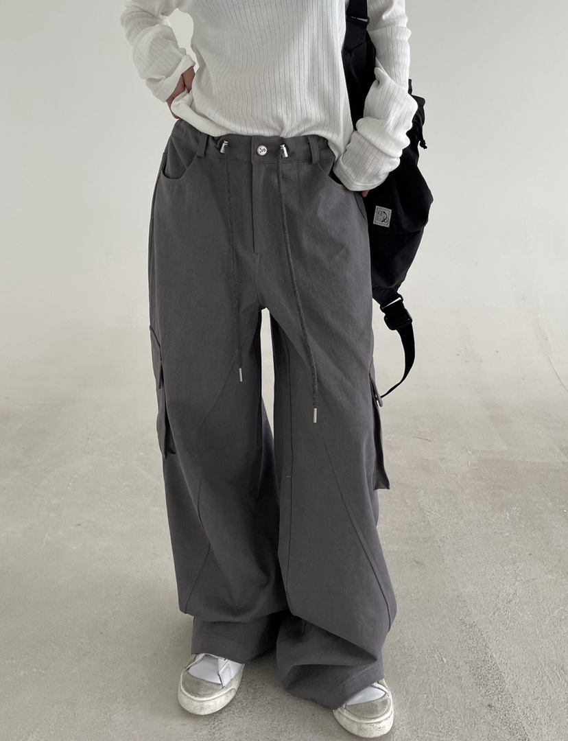 REIZ韓國代購女裝新款時尚真品休閑職業26春夏人氣休閑褲REIZ休閑褲