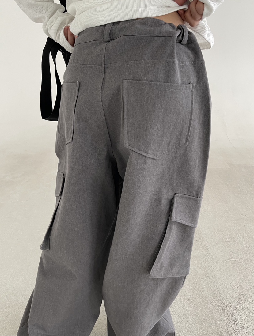 REIZ韓國代購女裝新款時尚真品休閑職業26春夏人氣休閑褲REIZ休閑褲