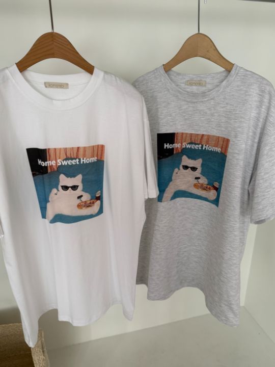 KOMOREBI韓國直郵女裝新品時尚休閑職業熱賣真品26春夏T恤KOMOREBIT恤