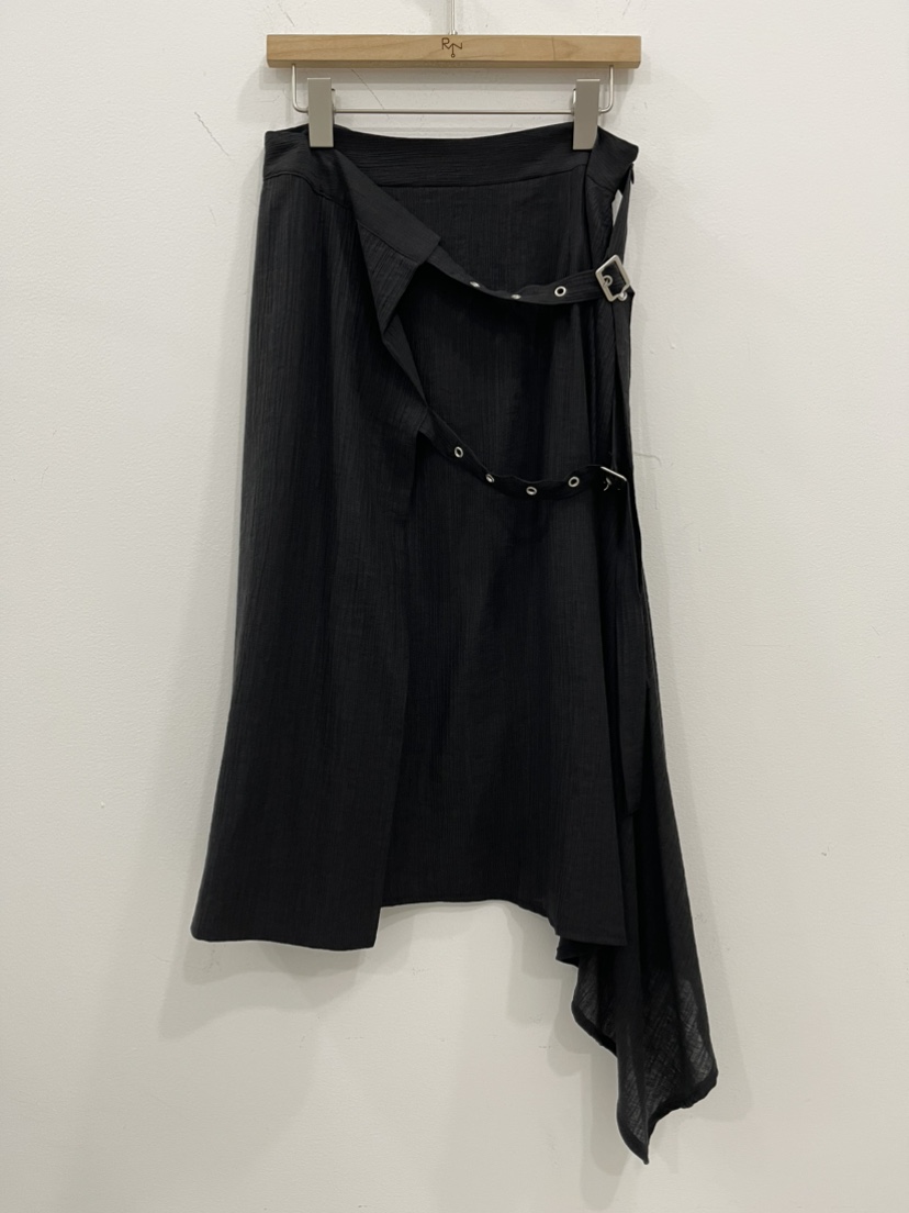 REIZ東大門實拍女裝新款推薦人氣真品休閑半身裙中短裙腰帶REIZ半身裙/中短裙圖色2