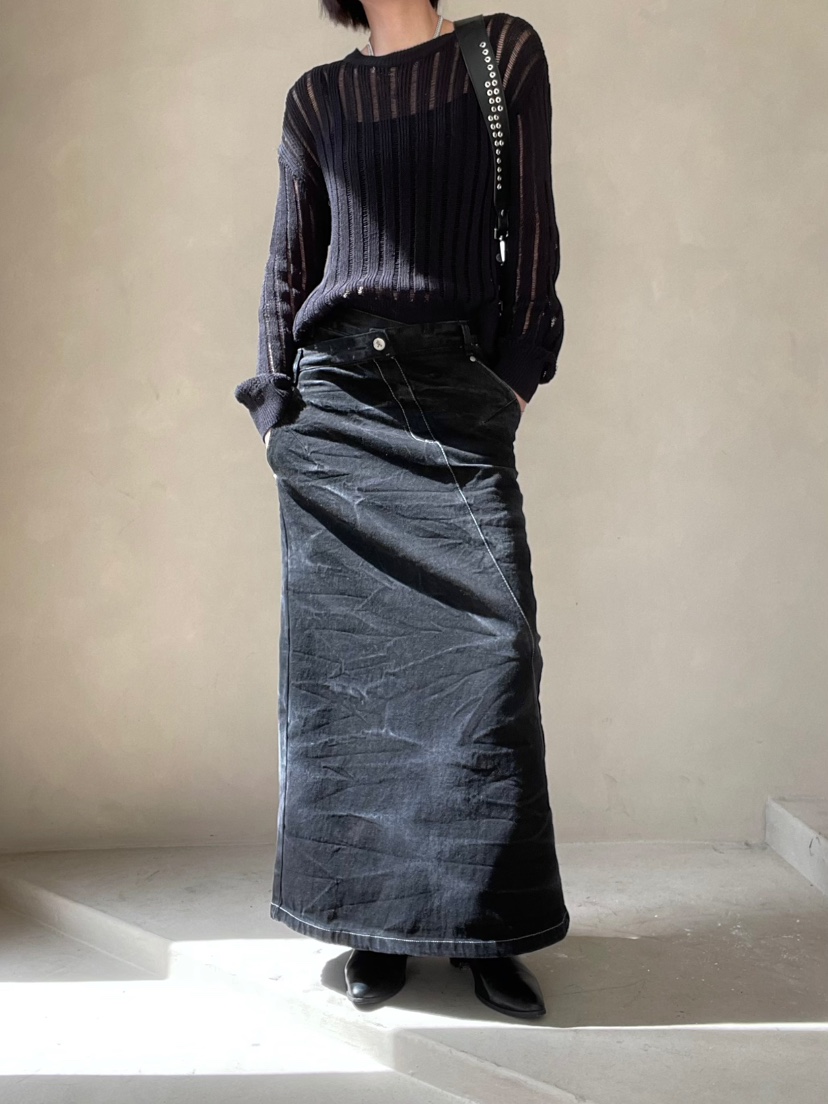 REIZ韓國直郵女士新品時尚人氣職業休閑真品26春夏推薦長裙REIZ長裙