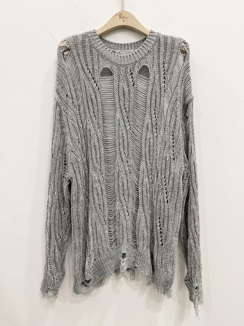 REIZ東大門實拍女裝新品推薦職業26春夏時尚人氣休閑針織衫REIZ針織衫圖色1