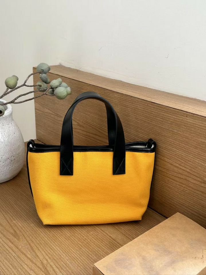 TROUVAILLE韓國直郵女裝新品26春夏推薦休閑單肩斜跨包帆布TROUVAILLE單肩/斜跨包圖色4