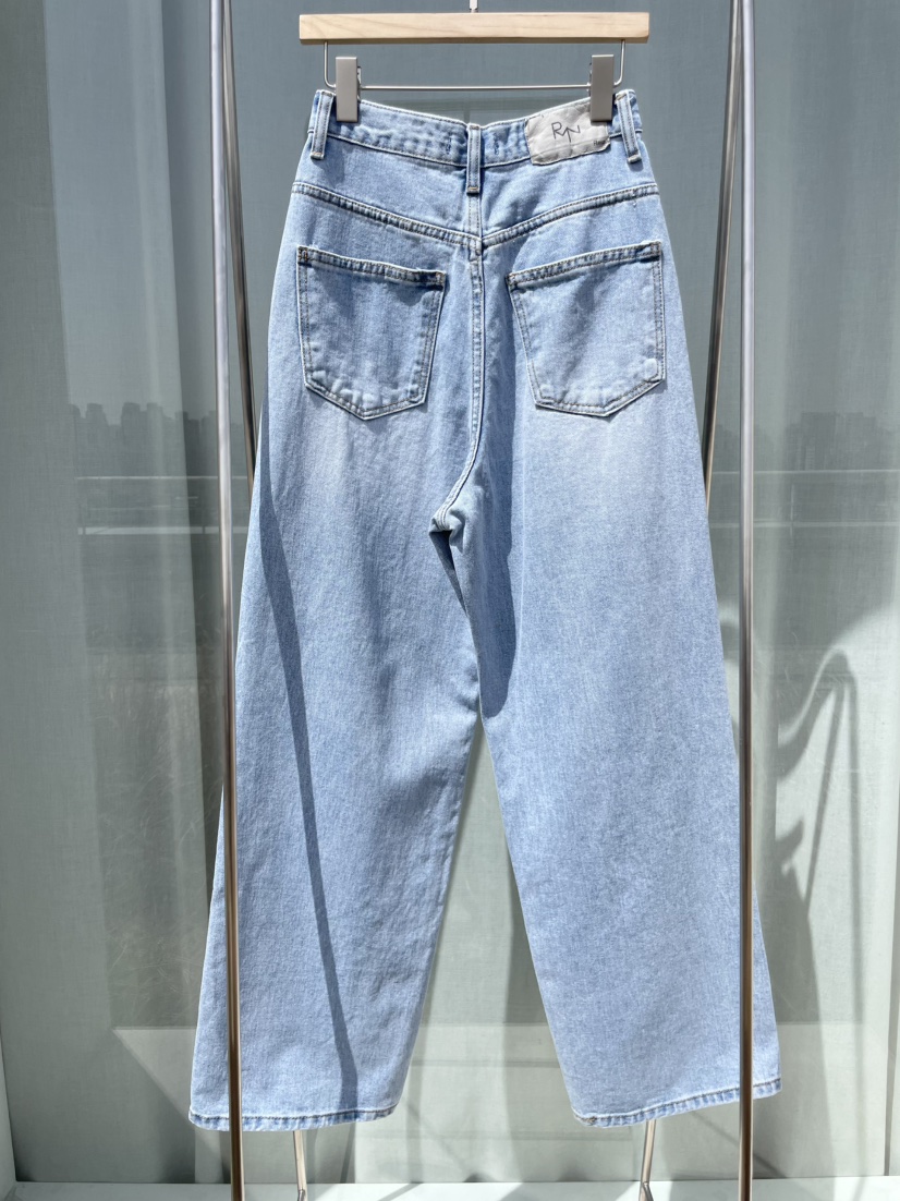 REIZ東大門代購女士新款時尚休閑人氣推薦熱賣真品牛仔褲REIZ牛仔褲