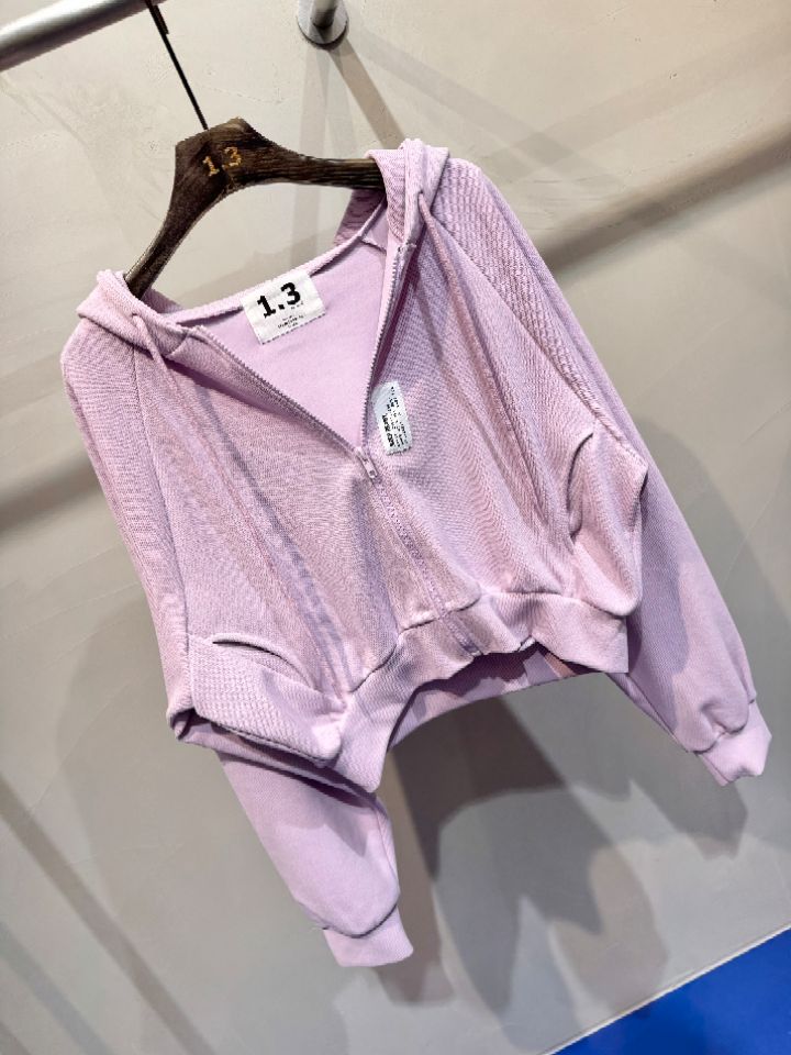 1.3韓國代購女裝新品推薦休閑人氣26春夏熱賣時尚夾克兜帽1.3夾克圖色2