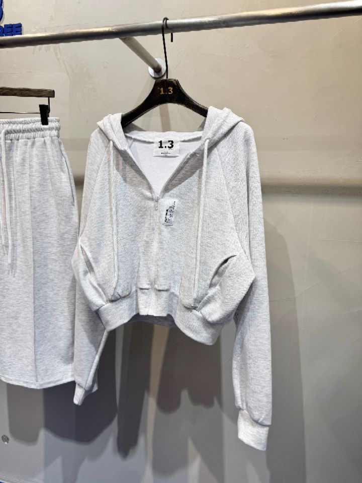 1.3韓國代購女裝新品推薦休閑人氣26春夏熱賣時尚夾克兜帽1.3夾克圖色3