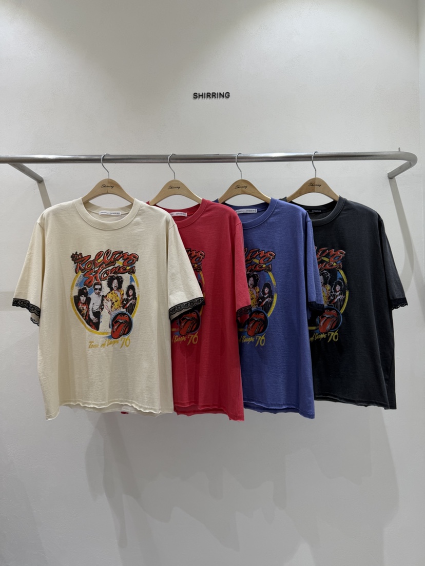 SHIRRING東大門實拍女裝新款休閑職業熱賣推薦人氣26春夏T恤SHIRRINGT恤