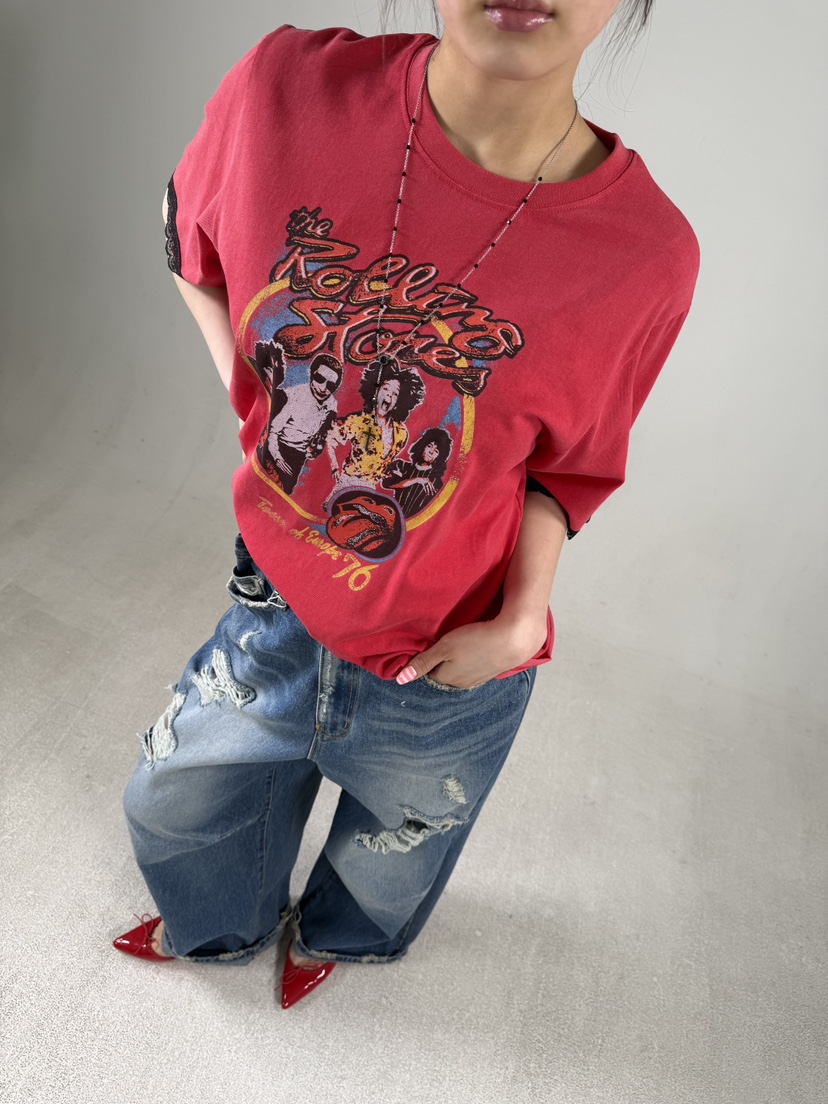 SHIRRING東大門實拍女裝新款休閑職業熱賣推薦人氣26春夏T恤SHIRRINGT恤