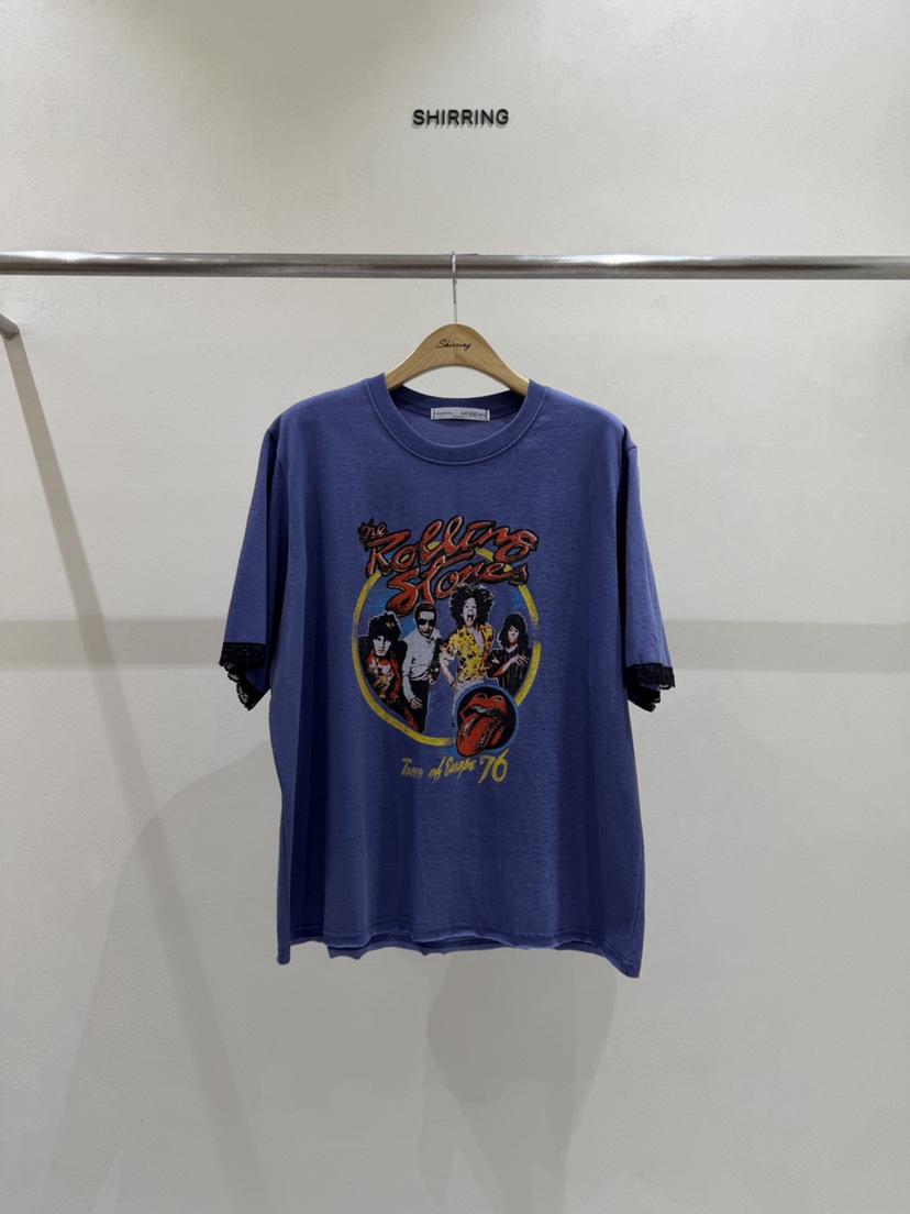 SHIRRING東大門實拍女裝新款休閑職業熱賣推薦人氣26春夏T恤SHIRRINGT恤圖色2