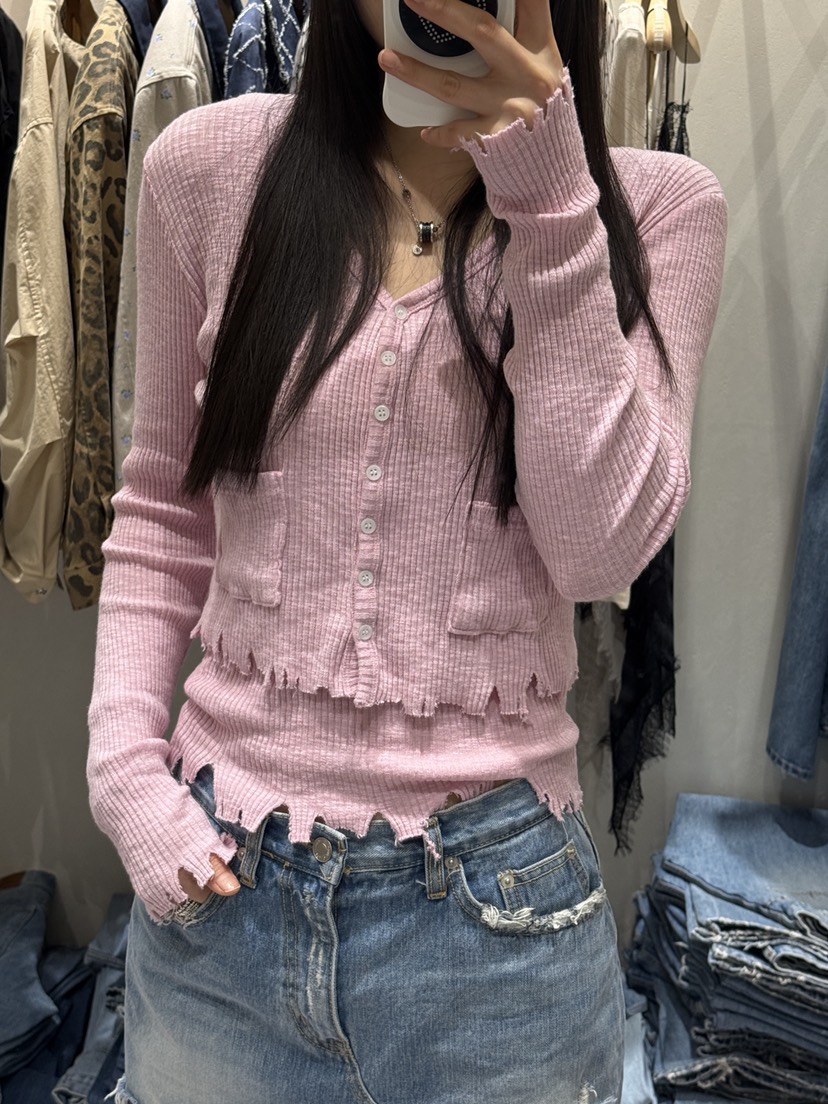 SHIRRING東大門直郵女裝新款休閑26春夏真品人氣時尚套裝SHIRRING套裝圖色1