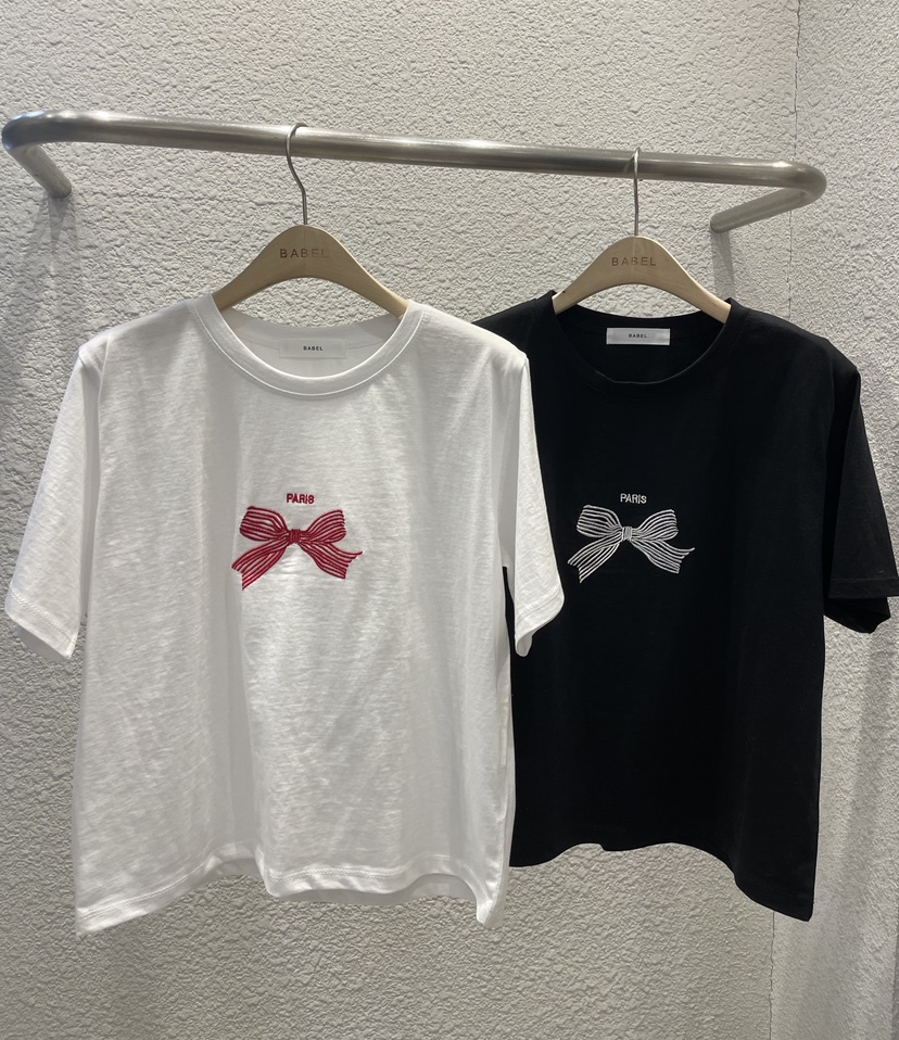 BABEL東大門直郵女裝新品真品熱賣職業人氣時尚26春夏T恤刺繡BABELT恤