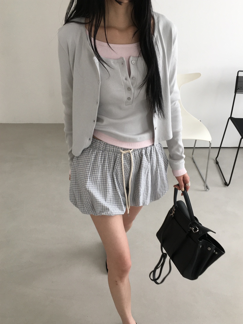 MARKE-P韓國直郵女裝新品人氣26春夏套裝兩件套套裝開衫紐扣MARKE-P套裝