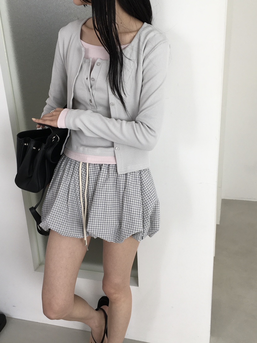 MARKE-P韓國直郵女裝新品人氣26春夏套裝兩件套套裝開衫紐扣MARKE-P套裝