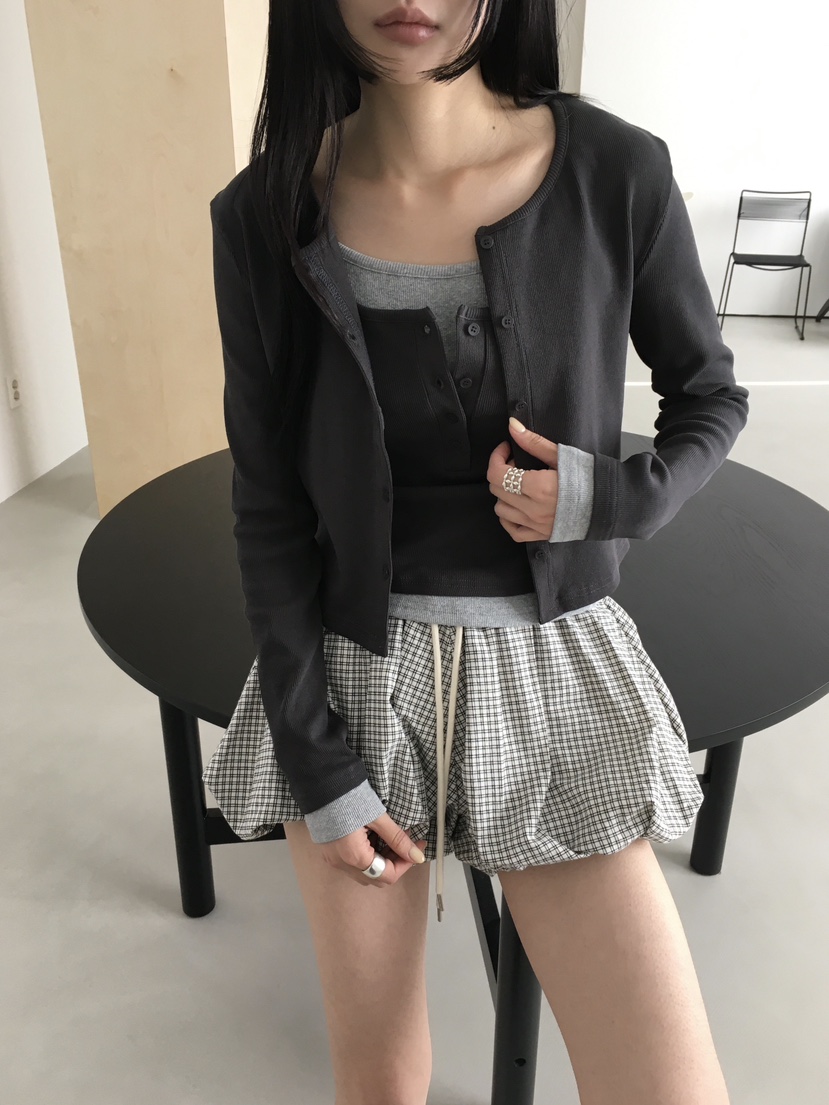 MARKE-P韓國直郵女裝新品人氣26春夏套裝兩件套套裝開衫紐扣MARKE-P套裝