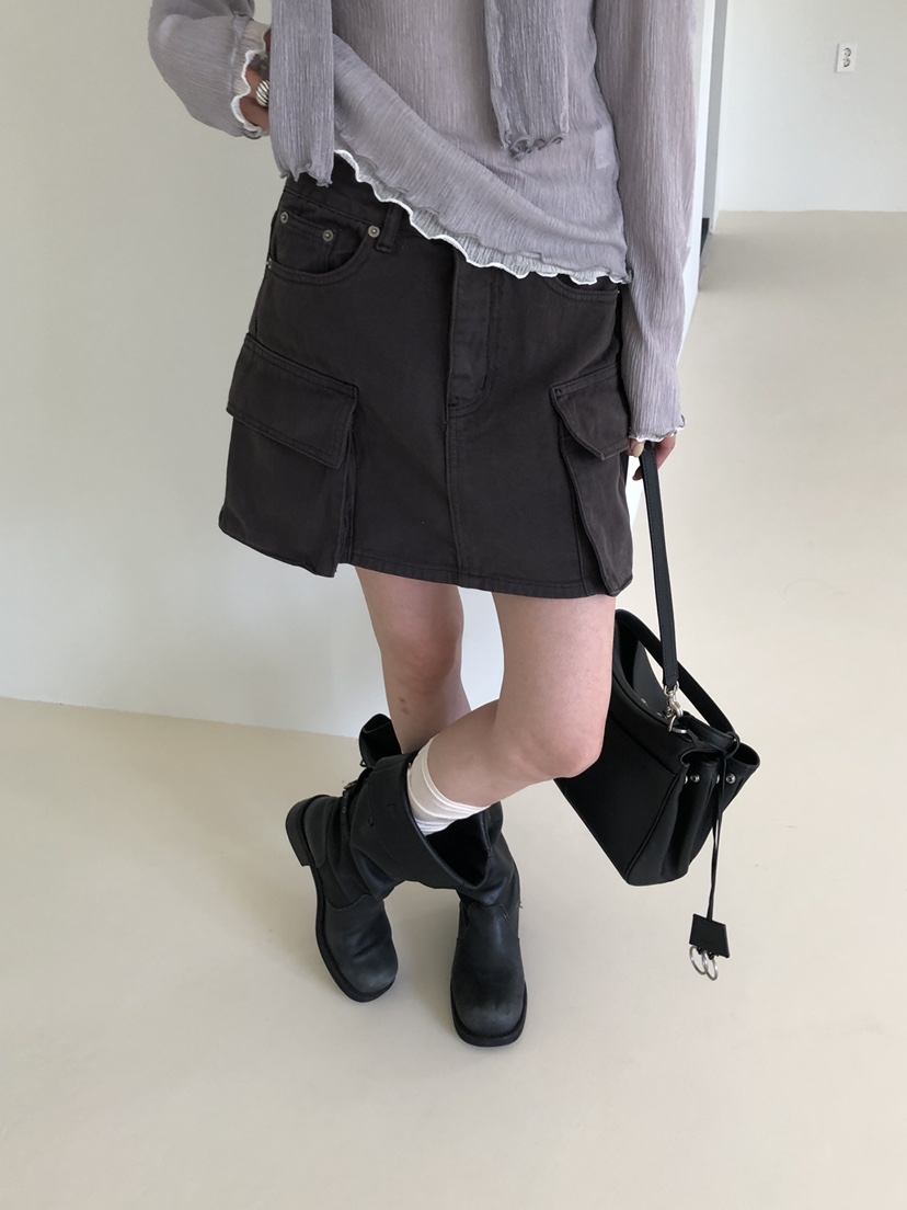 MUSE-P東大門直郵女裝新款休閑真品職業26春夏時尚熱賣短裙MUSE-P短裙