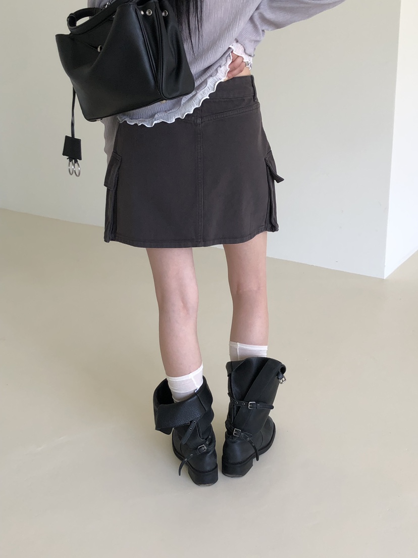 MUSE-P東大門直郵女裝新款休閑真品職業26春夏時尚熱賣短裙MUSE-P短裙