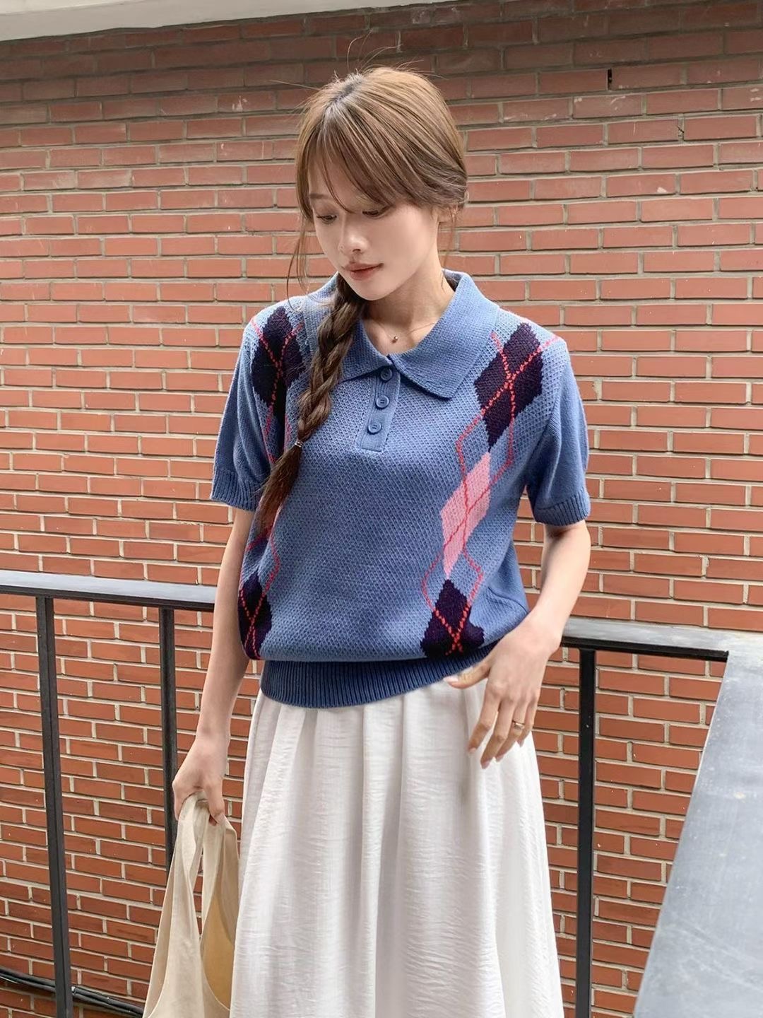 EPI JEAN-T東大門代購女裝新款時尚人氣休閑26春夏針織衫EPI JEAN-T針織衫圖色2