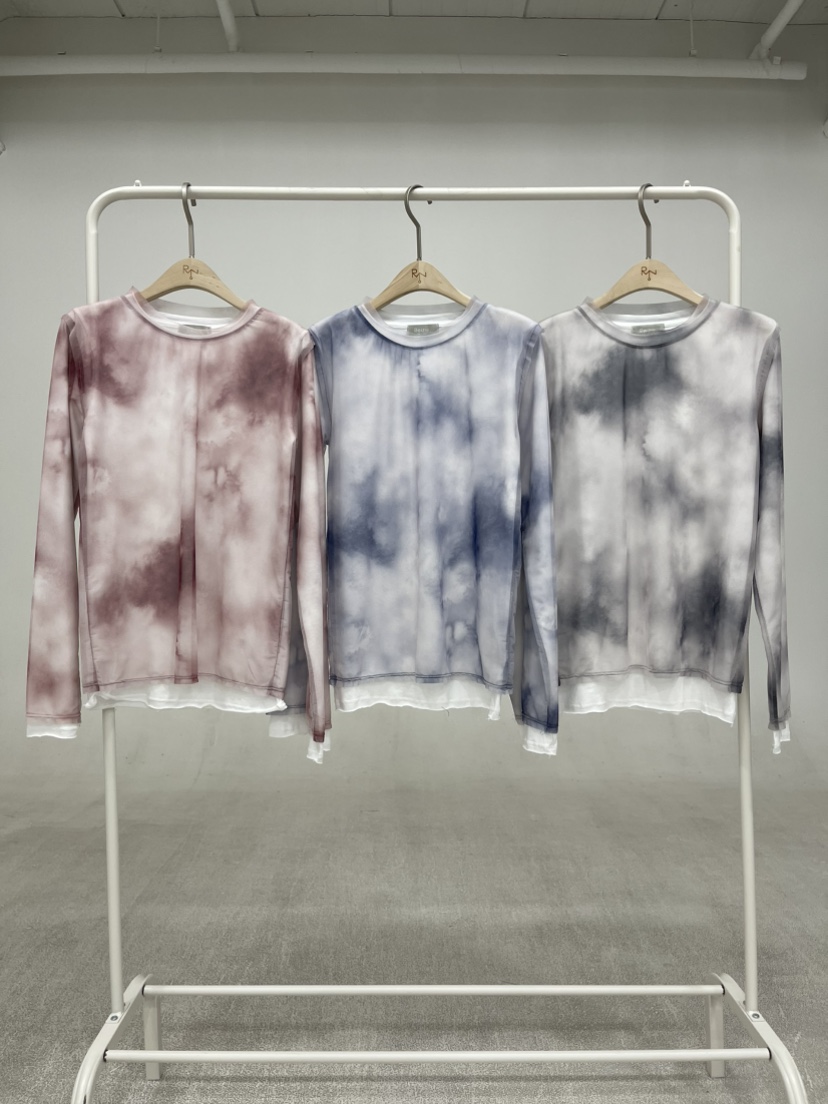 REIZ東大門實拍女士新品推薦真品職業時尚休閑長袖T恤雙層REIZ長袖T恤