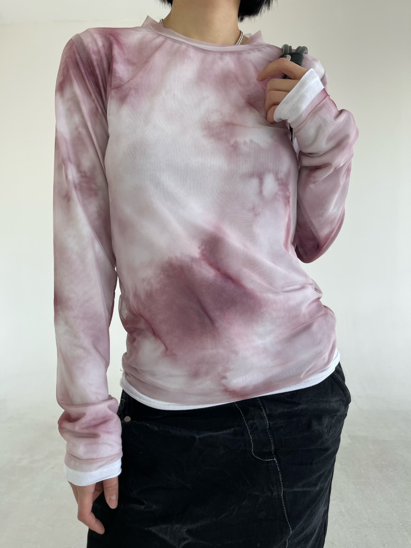 REIZ東大門實拍女士新品推薦真品職業時尚休閑長袖T恤雙層REIZ長袖T恤