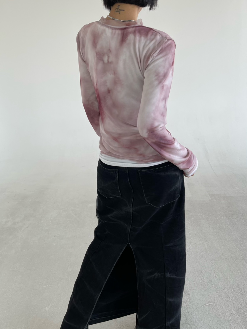 REIZ東大門實拍女士新品推薦真品職業時尚休閑長袖T恤雙層REIZ長袖T恤