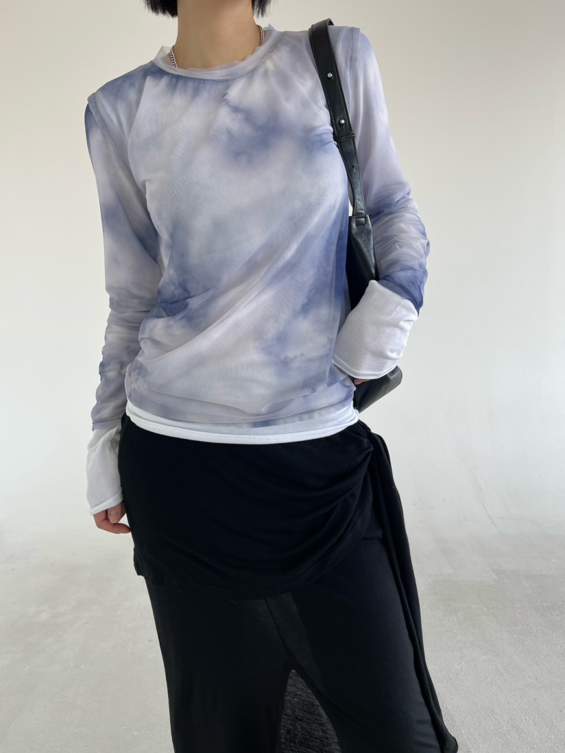 REIZ東大門實拍女士新品推薦真品職業時尚休閑長袖T恤雙層REIZ長袖T恤