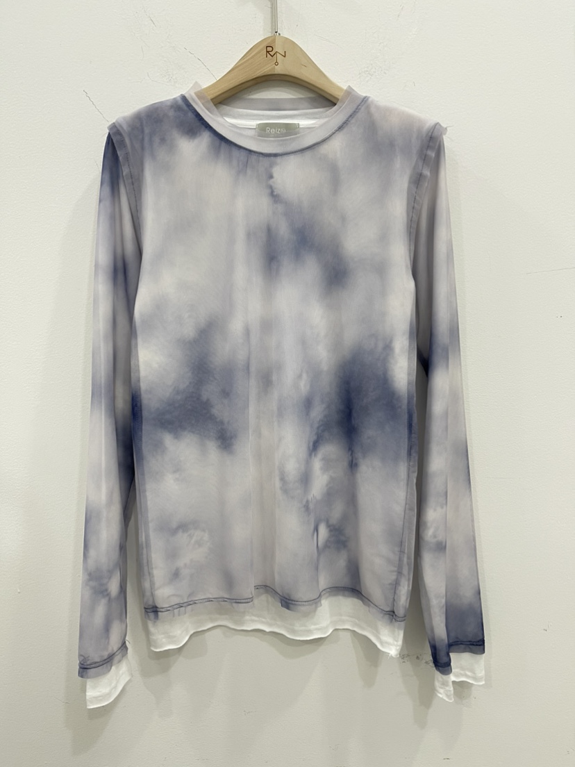 REIZ東大門實拍女士新品推薦真品職業時尚休閑長袖T恤雙層REIZ長袖T恤圖色2