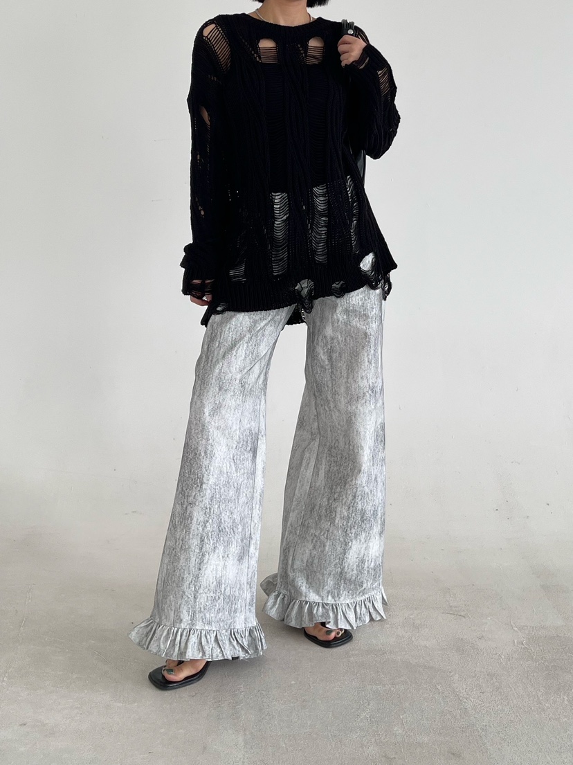 REIZ東大門實拍女裝新品職業26春夏真品休閑推薦人氣休閑褲REIZ休閑褲