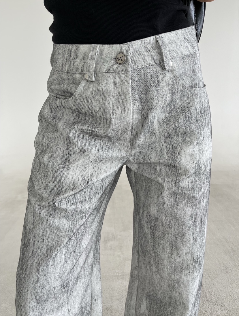 REIZ東大門實拍女裝新品職業26春夏真品休閑推薦人氣休閑褲REIZ休閑褲