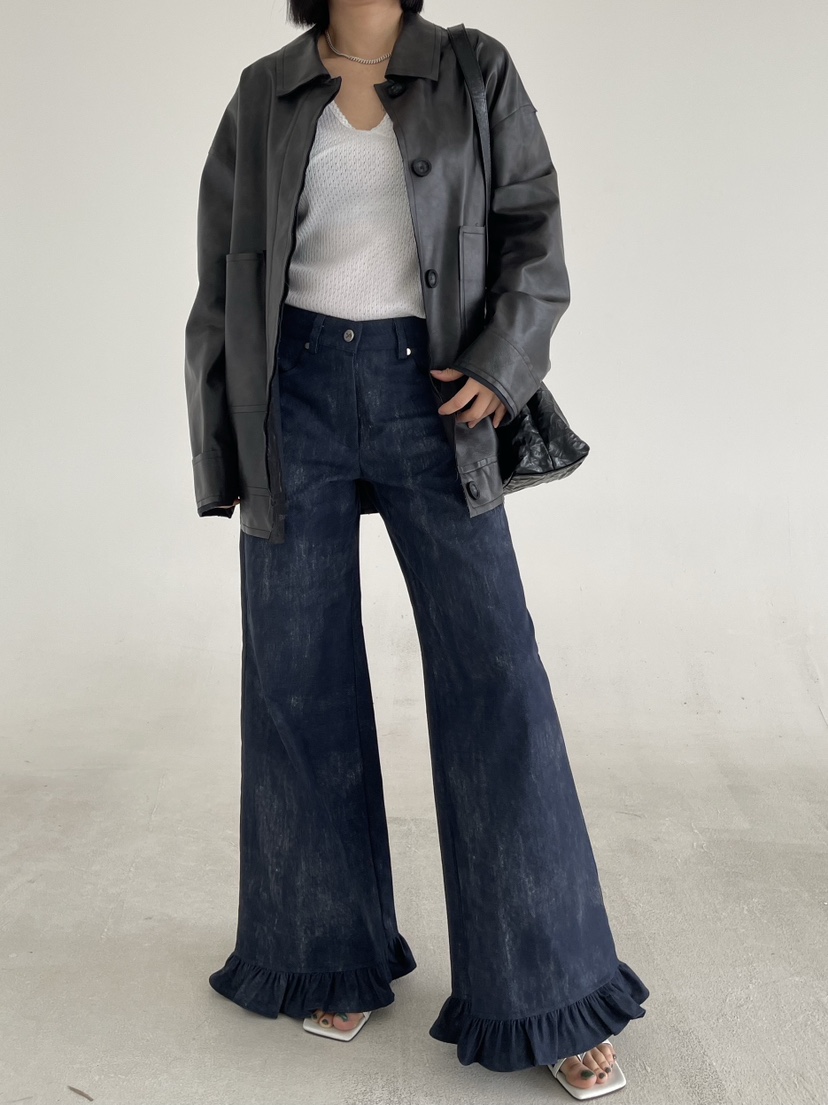 REIZ東大門實拍女裝新品職業26春夏真品休閑推薦人氣休閑褲REIZ休閑褲