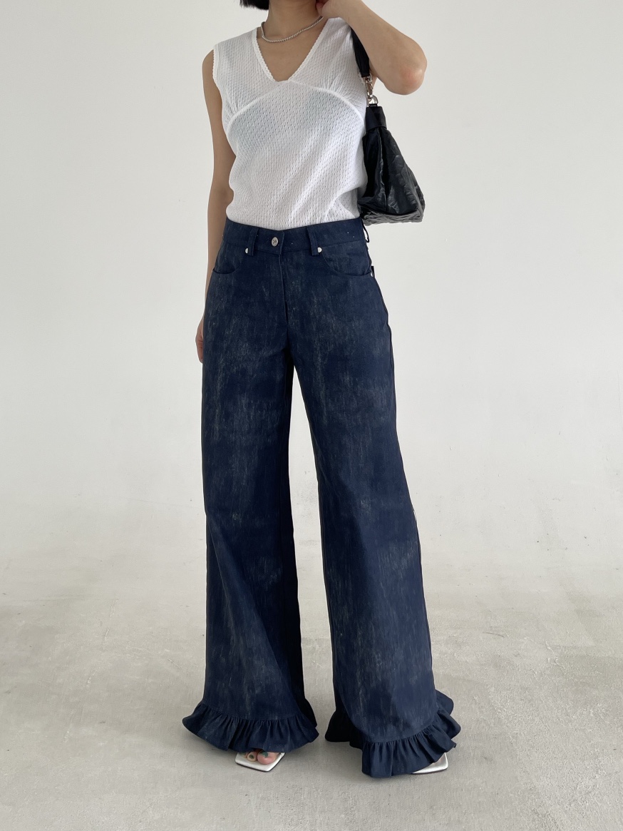 REIZ東大門實拍女裝新品職業26春夏真品休閑推薦人氣休閑褲REIZ休閑褲