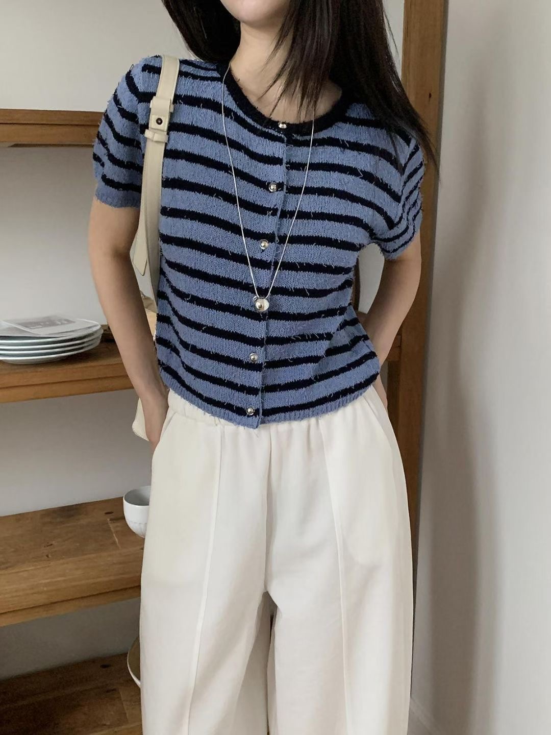 EPI JEAN-T韓國代購女士新品職業推薦熱賣真品針織衫開衫EPI JEAN-T針織衫圖色2