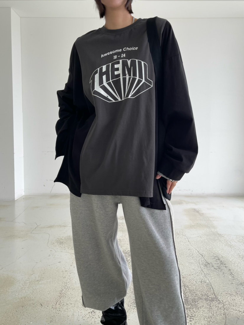 REIZ東大門實拍女裝新款熱賣推薦職業26春夏休閑真品長袖T恤REIZ長袖T恤