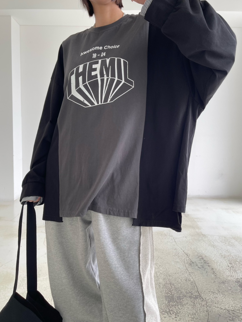 REIZ東大門實拍女裝新款熱賣推薦職業26春夏休閑真品長袖T恤REIZ長袖T恤