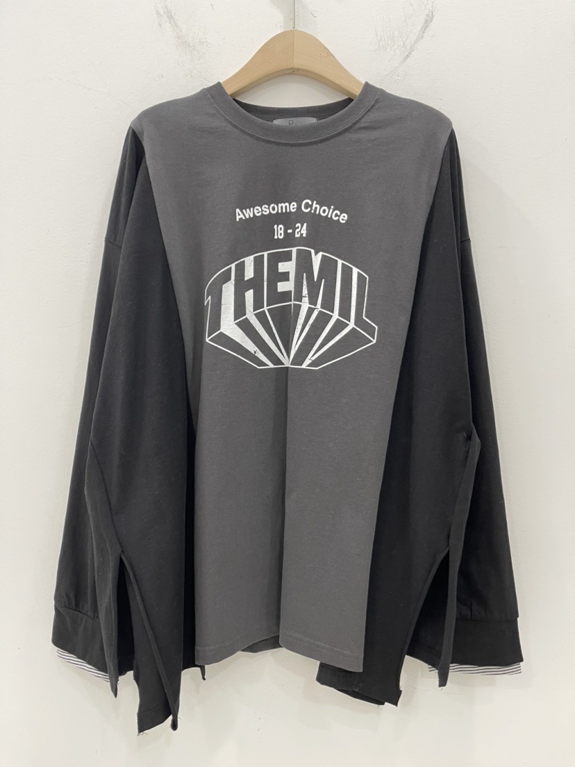 REIZ東大門實拍女裝新款熱賣推薦職業26春夏休閑真品長袖T恤REIZ長袖T恤圖色2