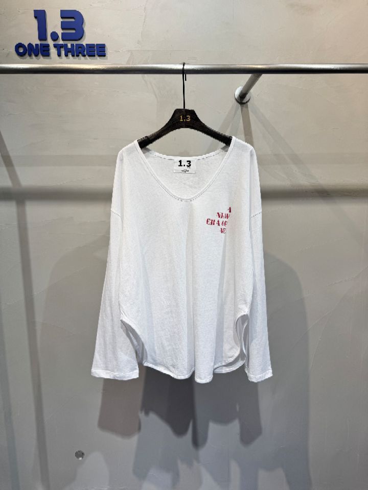 1.3東大門實拍女裝新款職業人氣時尚26春夏真品休閑長袖T恤1.3長袖T恤圖色3