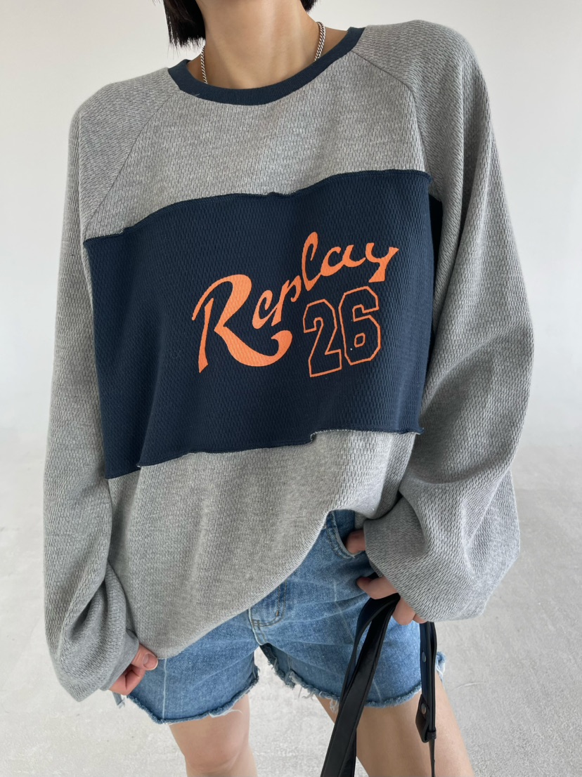 REIZ東大門實拍女士新品時尚人氣職業推薦26春夏真品衛衣REIZ衛衣