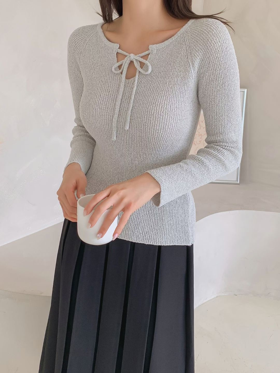 EPI JEAN-T東大門實拍女裝新款時尚推薦職業休閑針織衫EPI JEAN-T針織衫圖色1