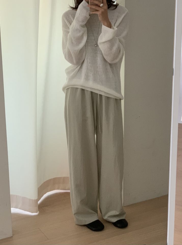 KOMOREBI東大門直郵女裝新品26春夏休閑職業推薦真品休閑褲KOMOREBI休閑褲