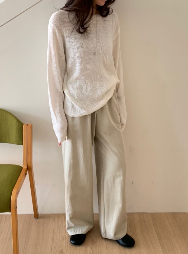 KOMOREBI東大門直郵女裝新品26春夏休閑職業推薦真品休閑褲KOMOREBI休閑褲